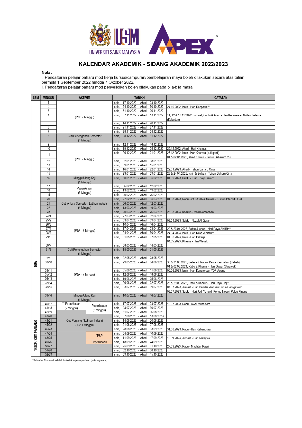 Fall Academic Calendar 2024 Usm Jessy Lucinda